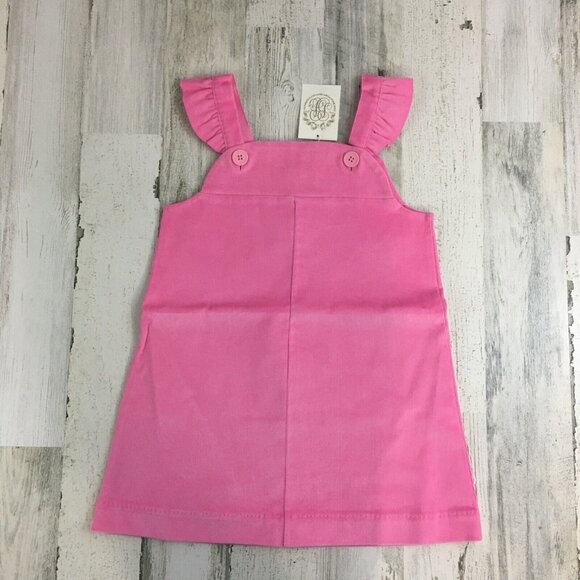 Beaufort Bonnet Company Julia Jumper Hot Pink Corduroy Girls Sz 6 NWT